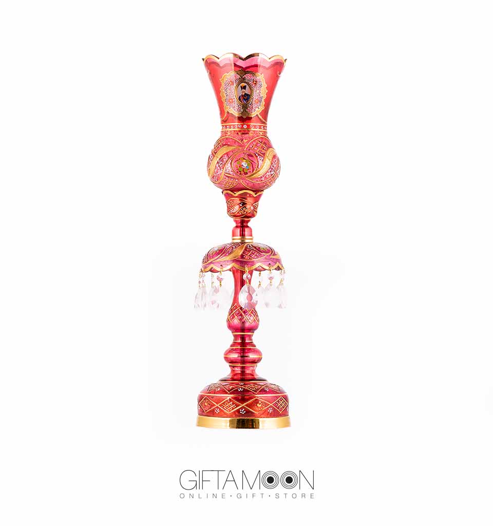 شمعدان تک قرمز Giftamoon